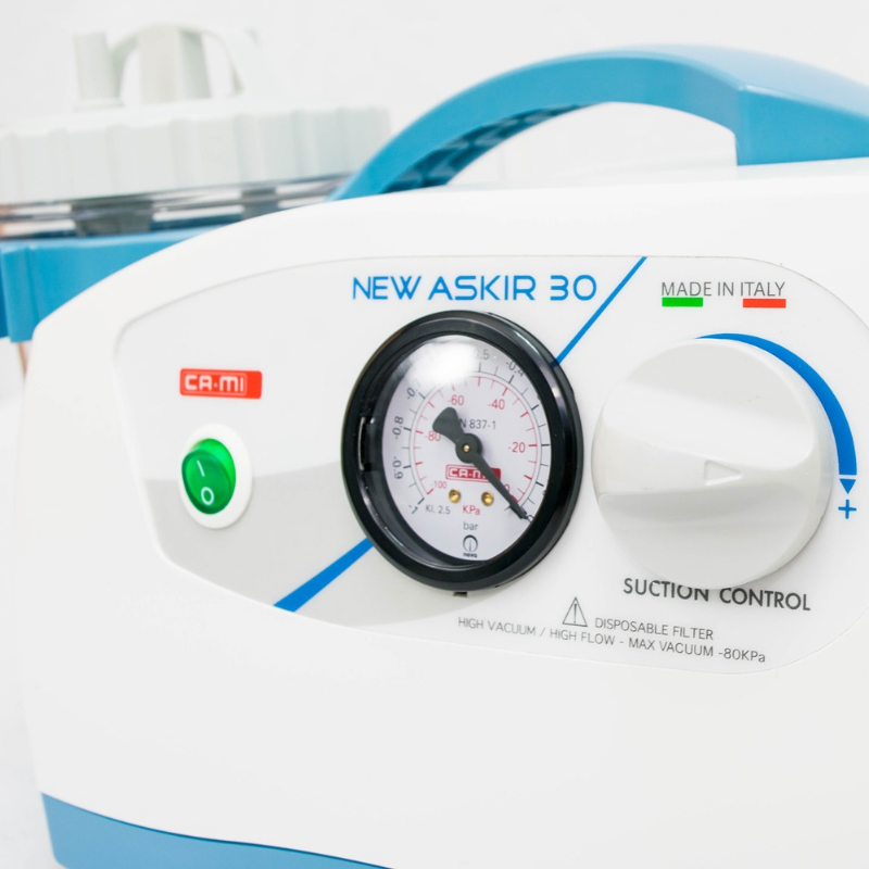 Aspirador Quirúrgico NEW ASKIR 30, 40L/Min vaso 1000ml