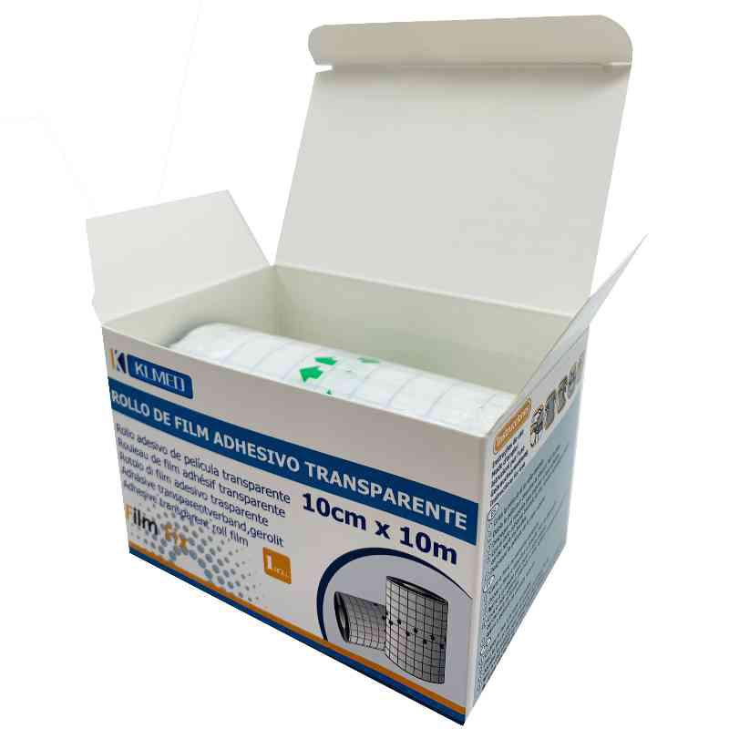 Rollo de film adhesivo transparente